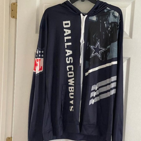 NFL Dallas Cowboys Men's XL Pullover Sweatshirt cotton gray type Vintage Second Hand main image 0